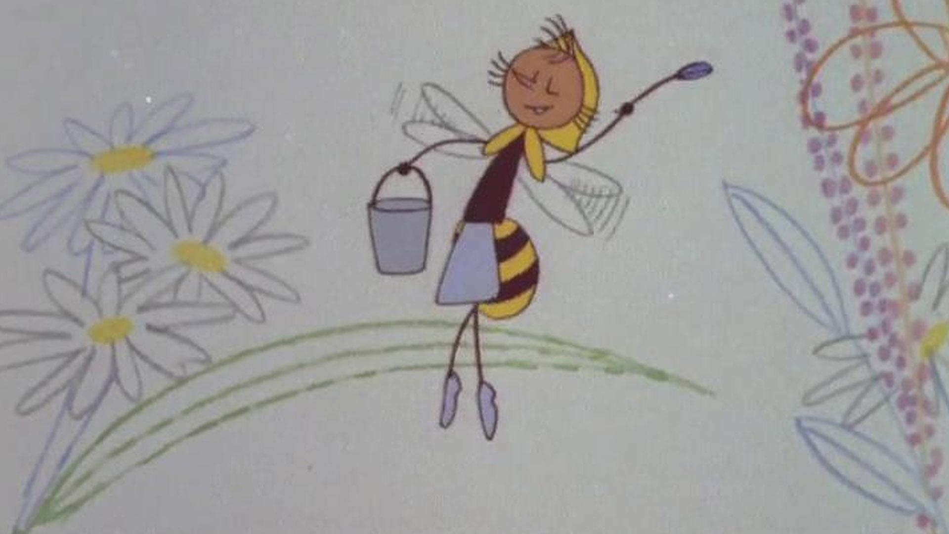Пчелка жужужу садик в школу не хожу. Пчелка жу-жу-жу 1966. Пчелка Жужужу.
